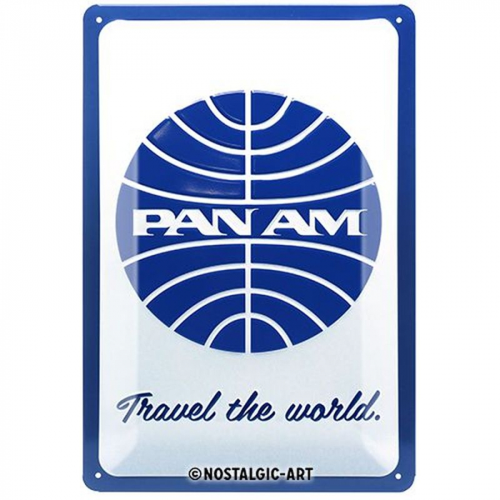 Blechschild Panam Logo 1